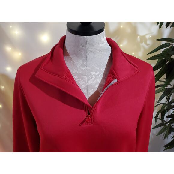 Under Armour Womens Storm 1 Hot Pink 1/4 Zip Fleece Lined Pullover Size S Active - Picture 5 of 11